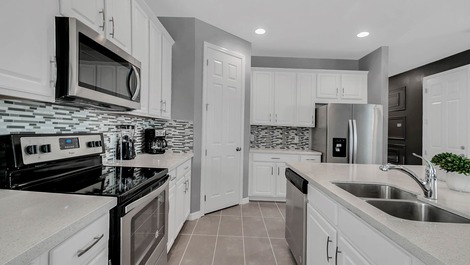 Elegante casa cerca del complejo Disney