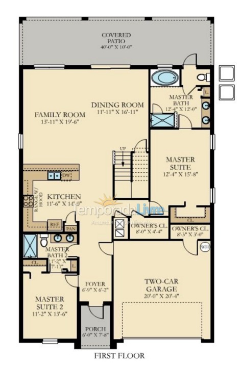 Casa para aluguel de temporada em Orlando (Davenport)