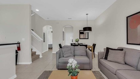 Linda Casa com Vista Para o Lago em Kissimmee