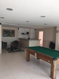 Ocean front building with barbecue on the balcony