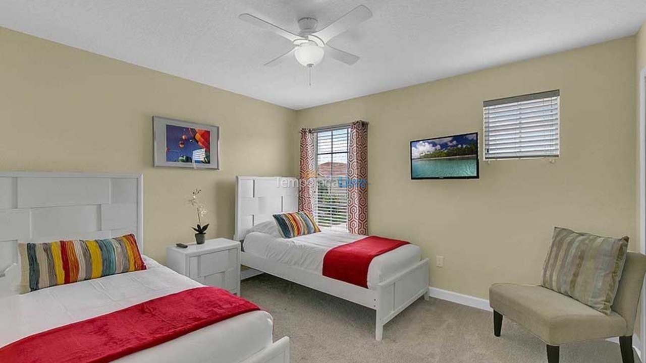 Casa para aluguel de temporada em Orlando (Kissimmee)