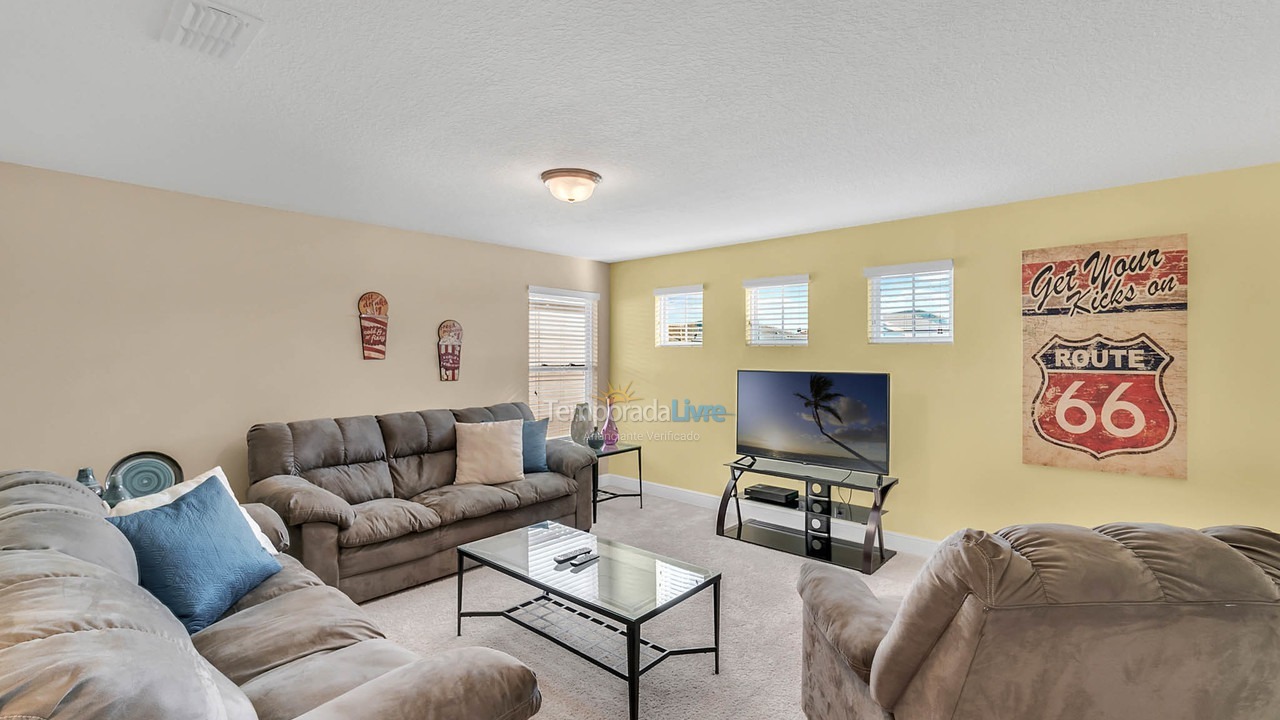 Casa para aluguel de temporada em Orlando (Davenport)