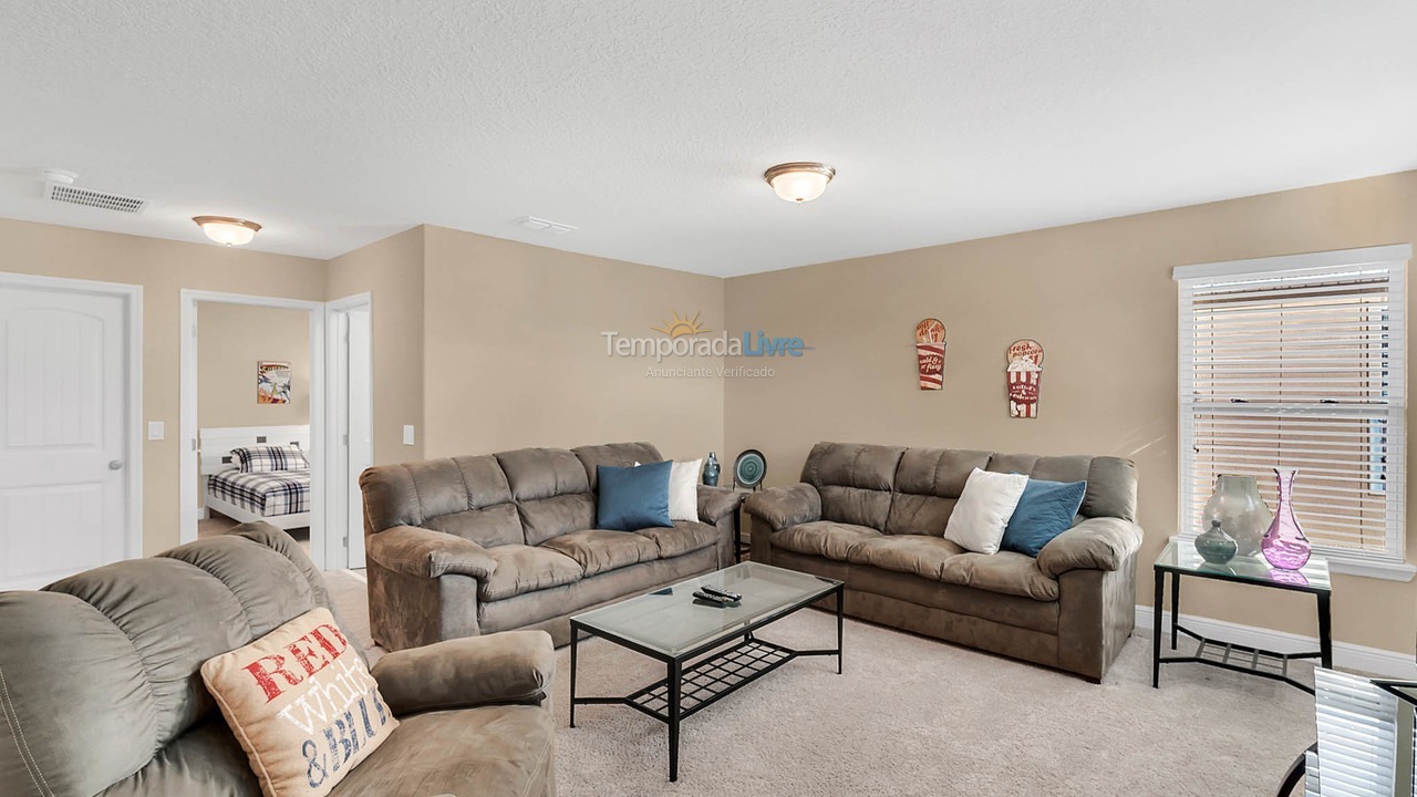 Casa para aluguel de temporada em Orlando (Davenport)