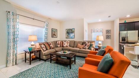 Experimente o Estilo de Vida Americano em Casa Completa - Kissimmee