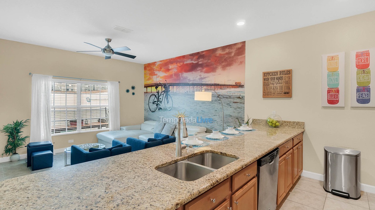 Casa para aluguel de temporada em Orlando (Kissimmee)