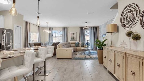 Bela Opção de Casa em Condomínio Resort Para as Férias na Flórida