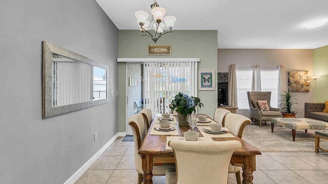 Casa para aluguel de temporada em Orlando (Kissimmee)