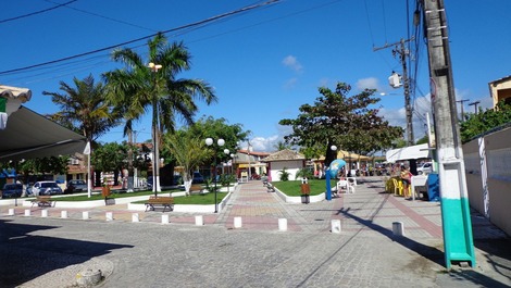 Casa con 03 habitaciones con aire acondicionado, cerca del ferry en el centro de Porto Seguro.