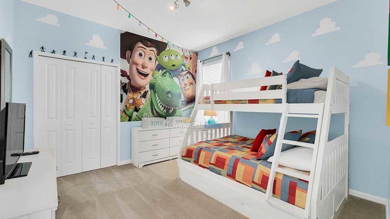 Casa para aluguel de temporada em Orlando (Kissimmee)