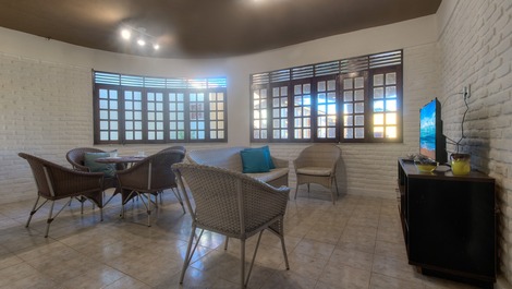 COZY HOUSE of 8 suites with air for 28 people-Next BEACH PARK