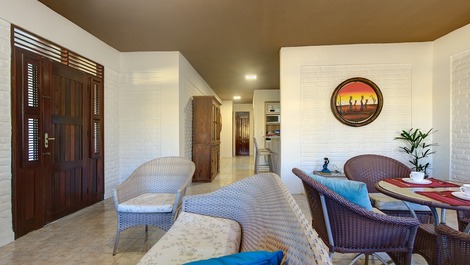 COZY HOUSE of 8 suites with air for 28 people-Next BEACH PARK