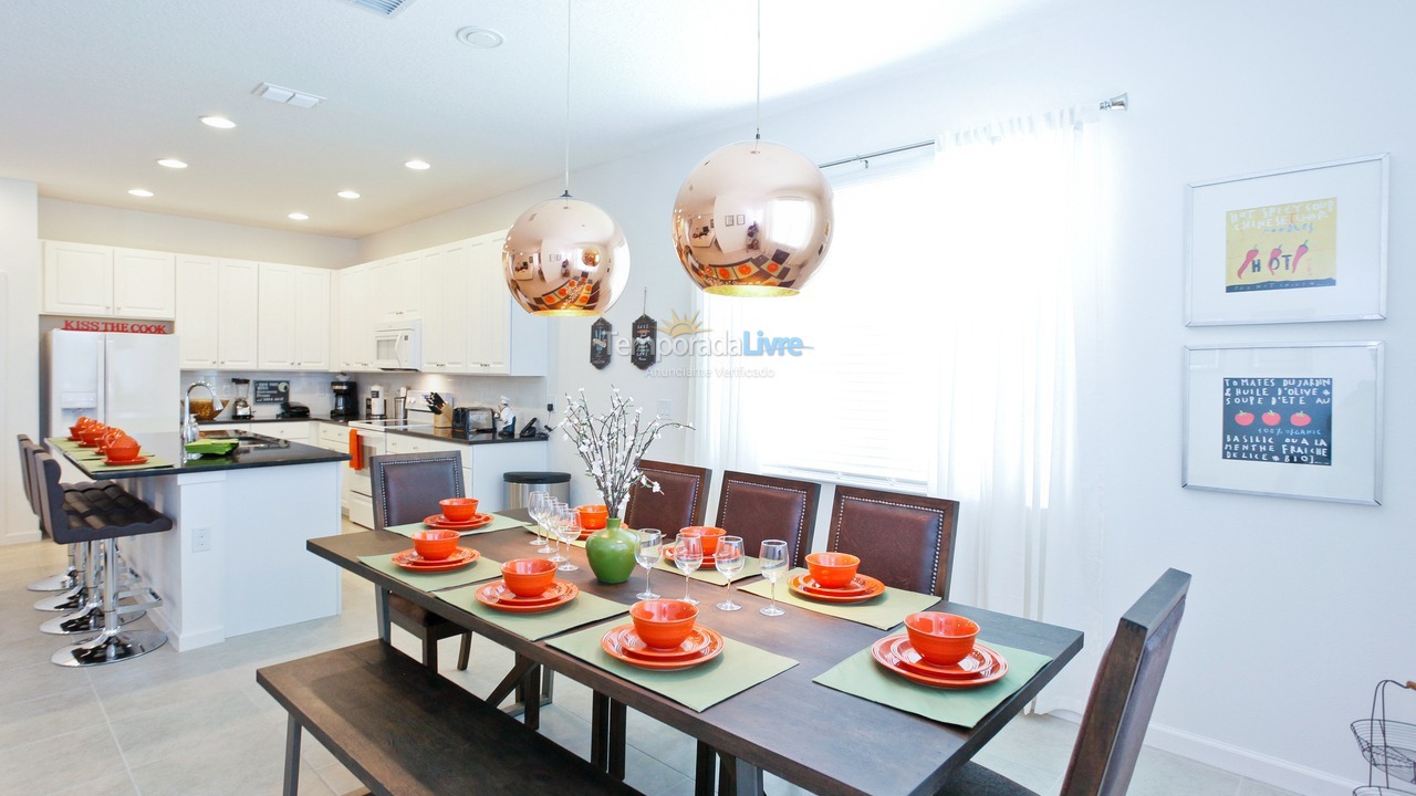 Casa para aluguel de temporada em Orlando (Kissimmee)