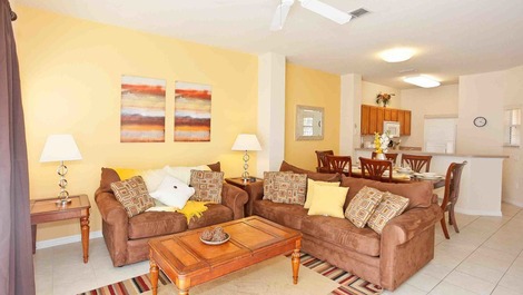 Casa Ideal Para 6 Hóspedes em Kissimmee