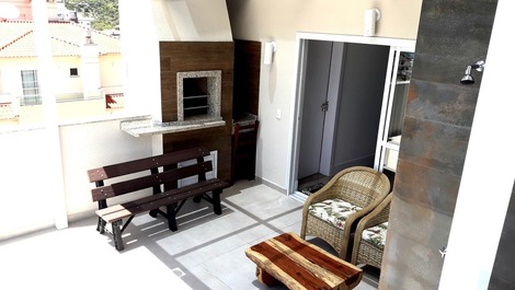 Cobertura de piscina 3 suites! vista a la playa