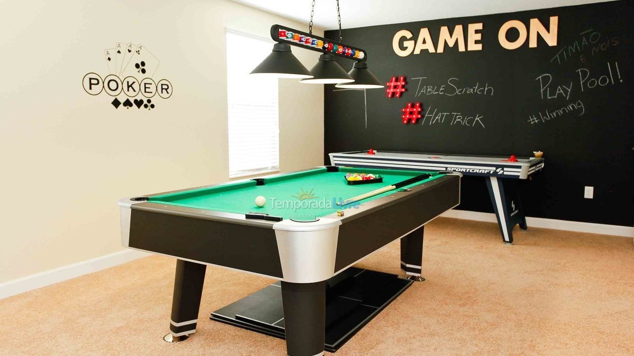 Casa para aluguel de temporada em Orlando (Davenport)