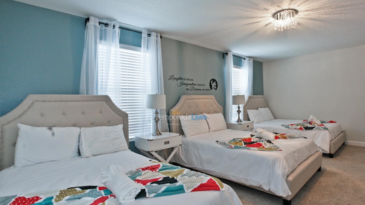 Casa para aluguel de temporada em Orlando (Davenport)