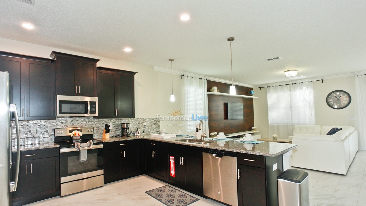 Casa para aluguel de temporada em Orlando (Davenport)