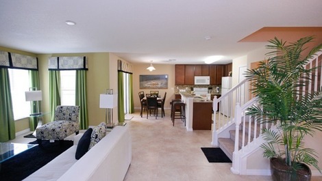 Casa Estilo Americano Para Suas Férias em Orlando