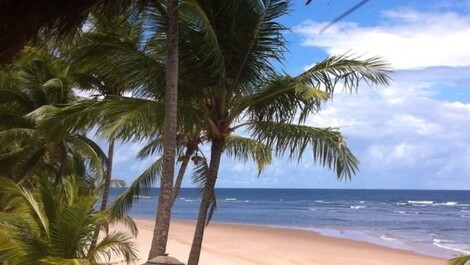 Casa de playa de Guarajuba, muy cerca del mar.