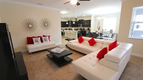 Casa de 6 Quartos e Piscina Privativa em Kissimme