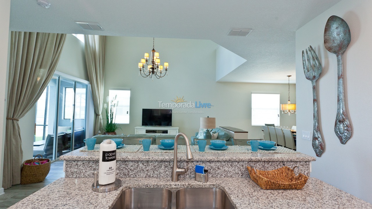 Casa para aluguel de temporada em Orlando (Kissimmee)