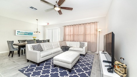 Casa Bem Decorada em Kissimme - Ideal Para as Férias