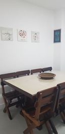 Apartment facing the beach, foot in the sand in Pitangueiras, Guaruja, São Paulo