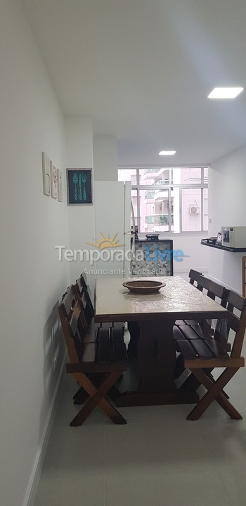 Apartment for vacation rental in Guarujá (Pitangueiras)
