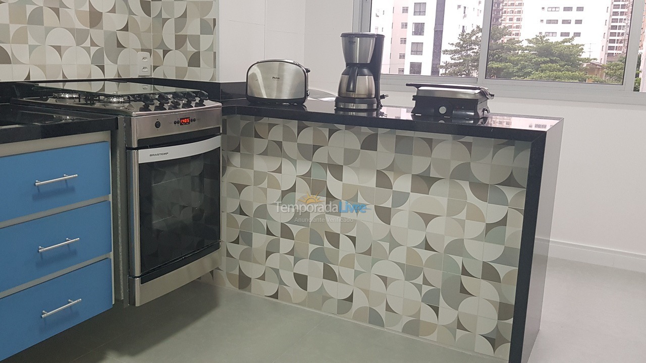 Apartment for vacation rental in Guarujá (Pitangueiras)