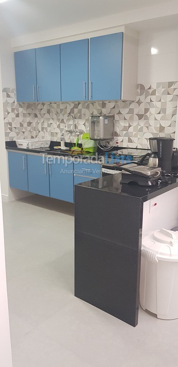 Apartment for vacation rental in Guarujá (Pitangueiras)