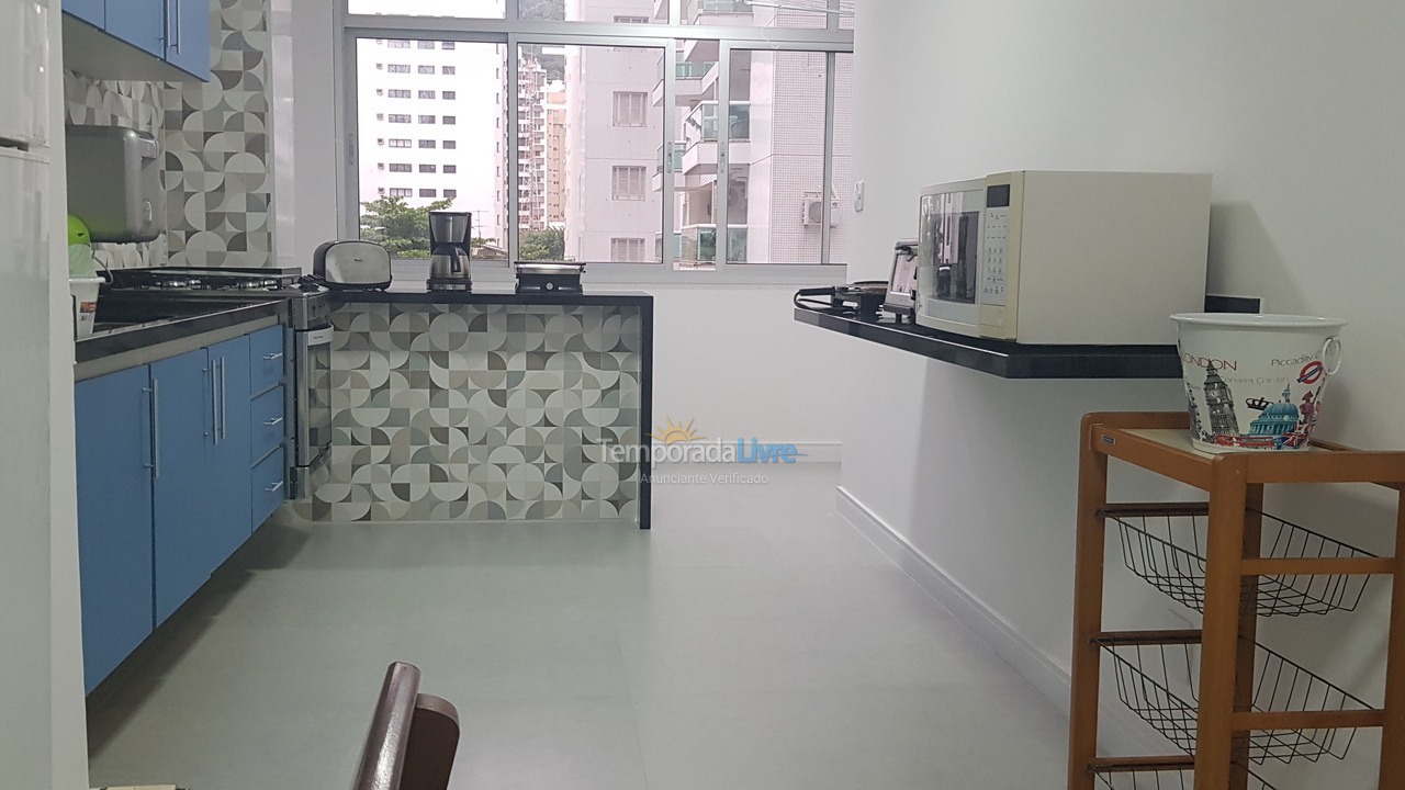 Apartment for vacation rental in Guarujá (Pitangueiras)