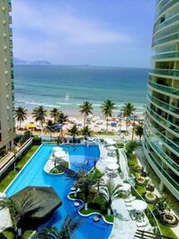 Apto frente al mar Condominio con acceso directo a la playa Asturias