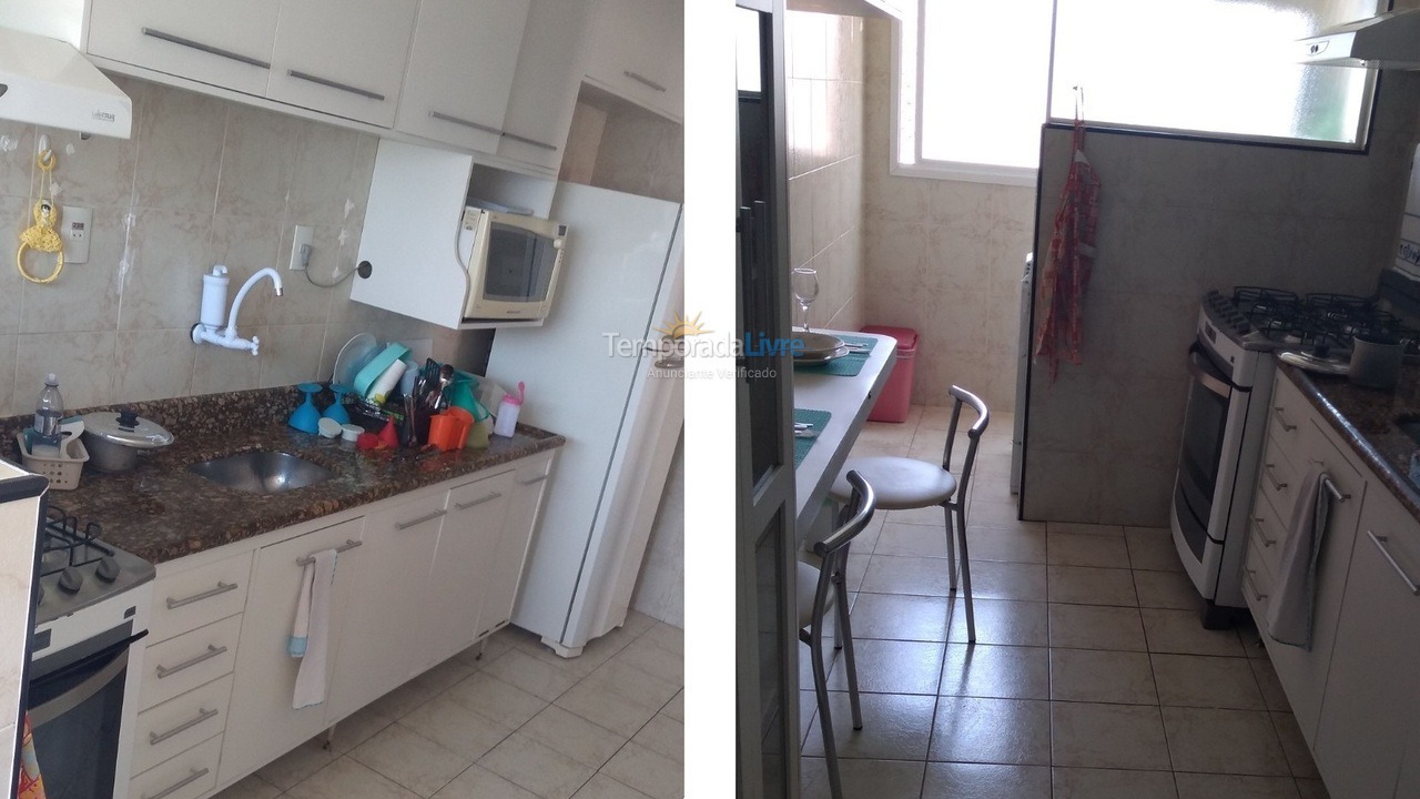 Apartamento para aluguel de temporada em Praia Grande (Aviação)