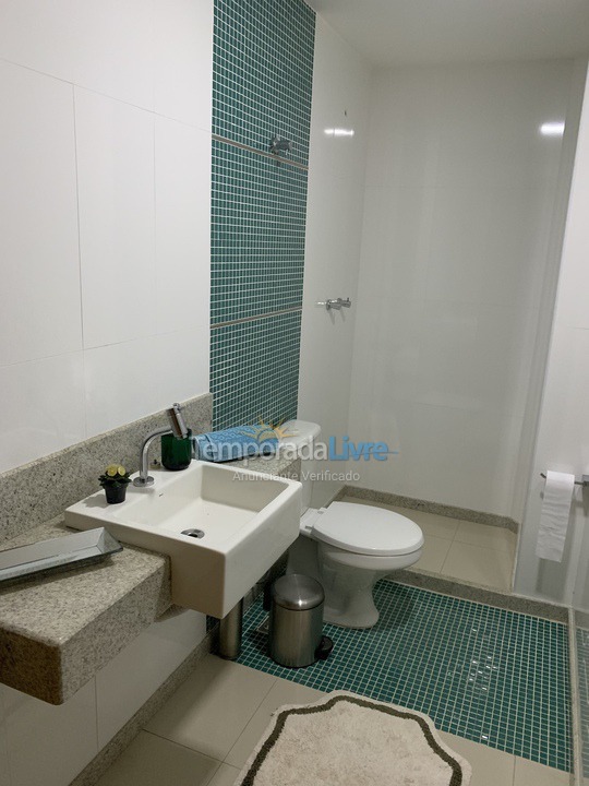 Apartment for vacation rental in Guarapari (Praia do Morro)