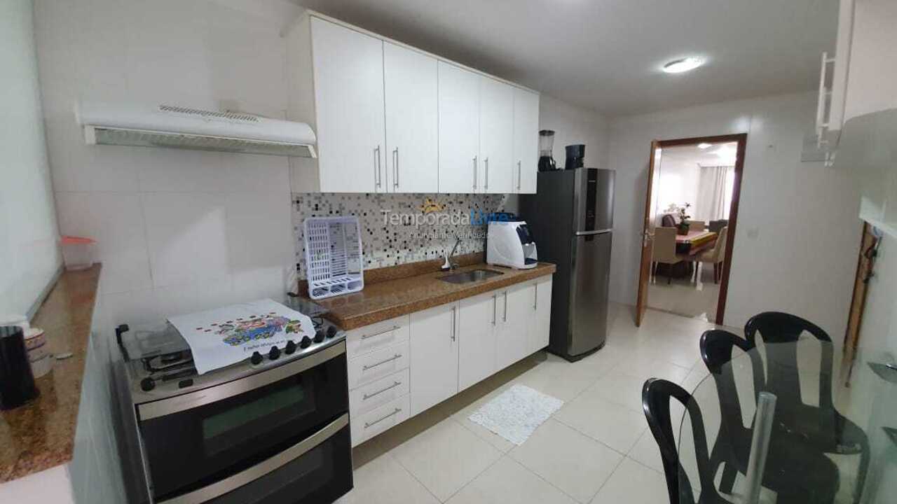 Apartment for vacation rental in Guarapari (Praia do Morro)