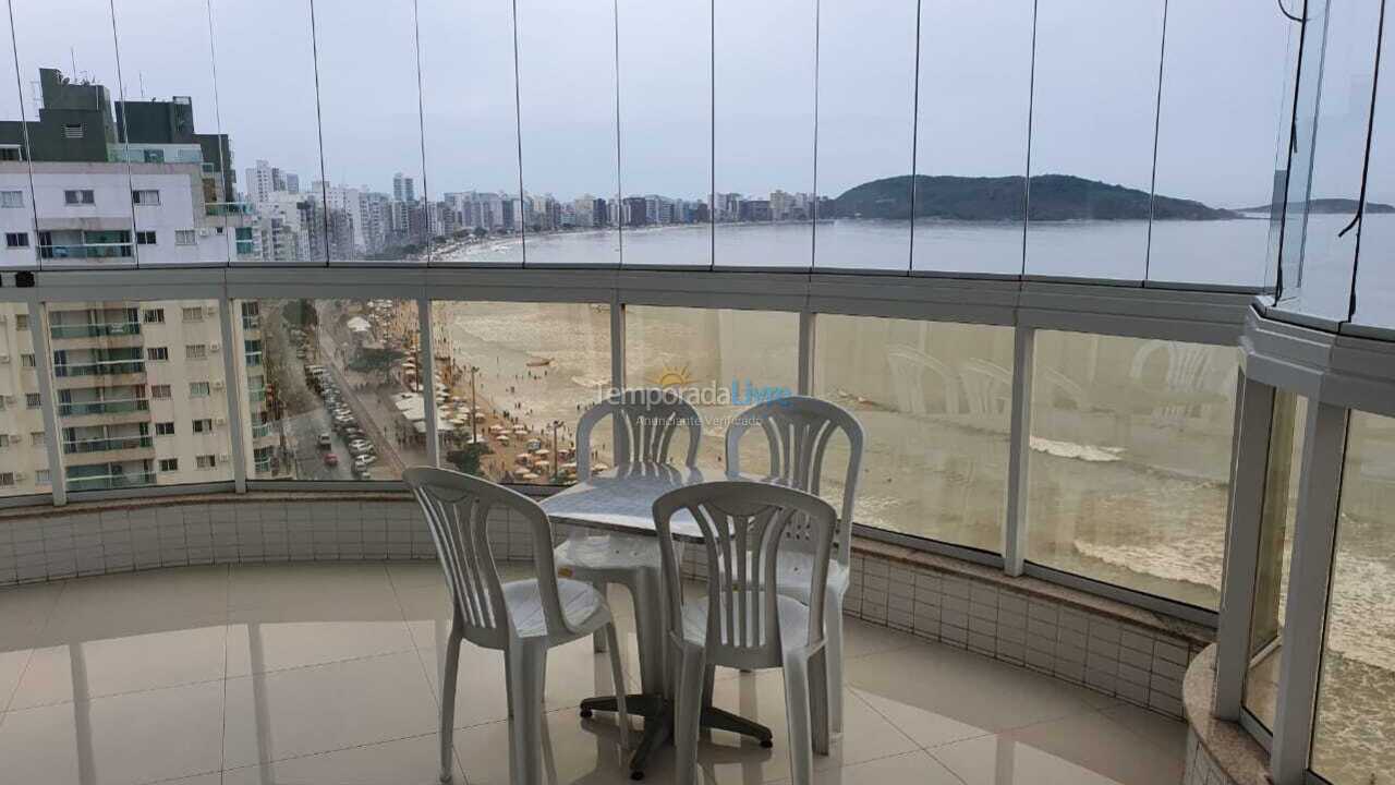 Apartment for vacation rental in Guarapari (Praia do Morro)