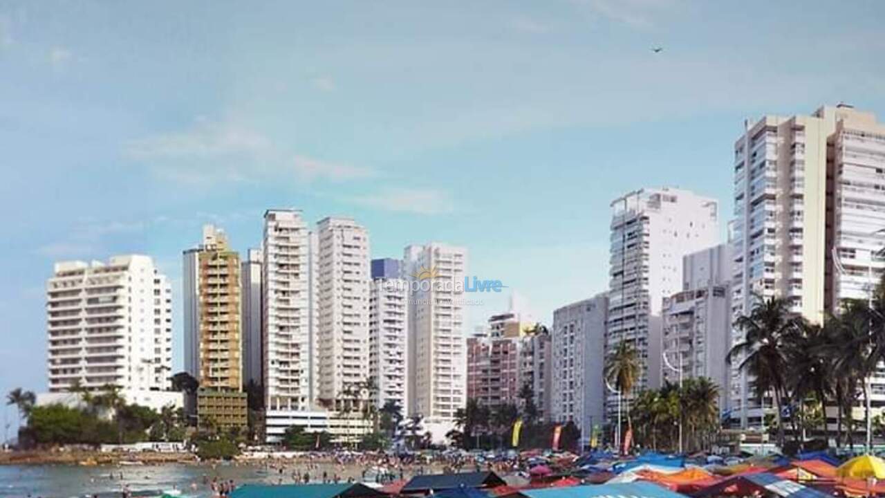 Apartamento para aluguel de temporada em Guarujá (Astúrias)