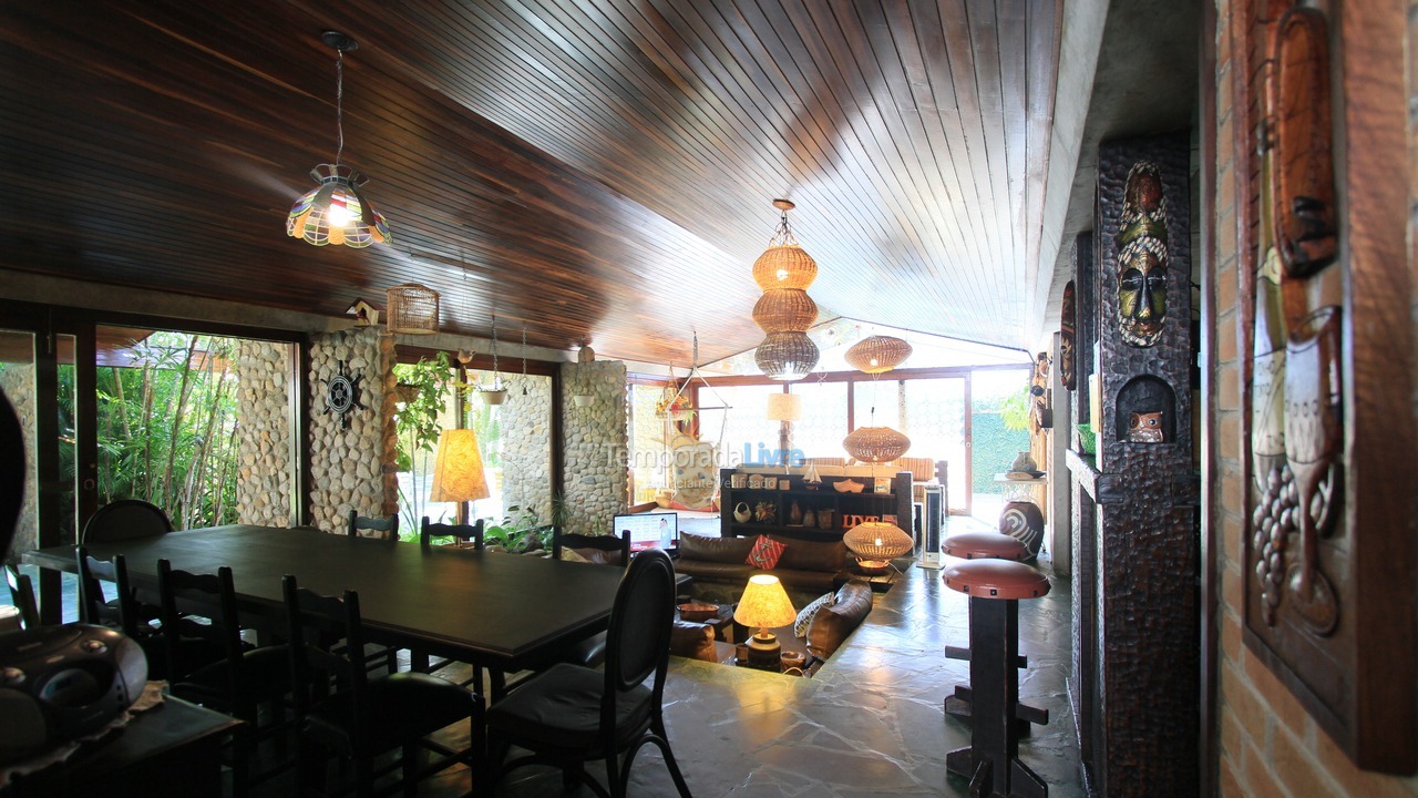 Casa para alquiler de vacaciones em Ubatuba (Praia do Tenório)