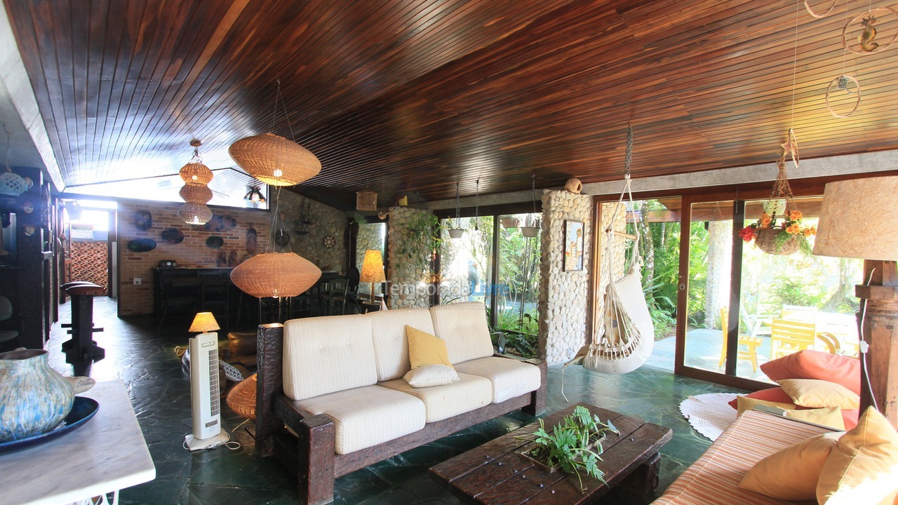 Casa para alquiler de vacaciones em Ubatuba (Praia do Tenório)