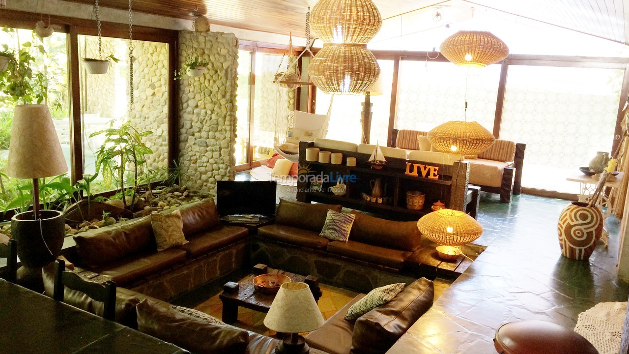 Casa para alquiler de vacaciones em Ubatuba (Praia do Tenório)