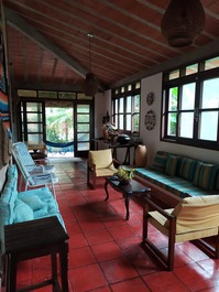 ¡Refugio perfecto en Tenório y Praia Grande a pie!