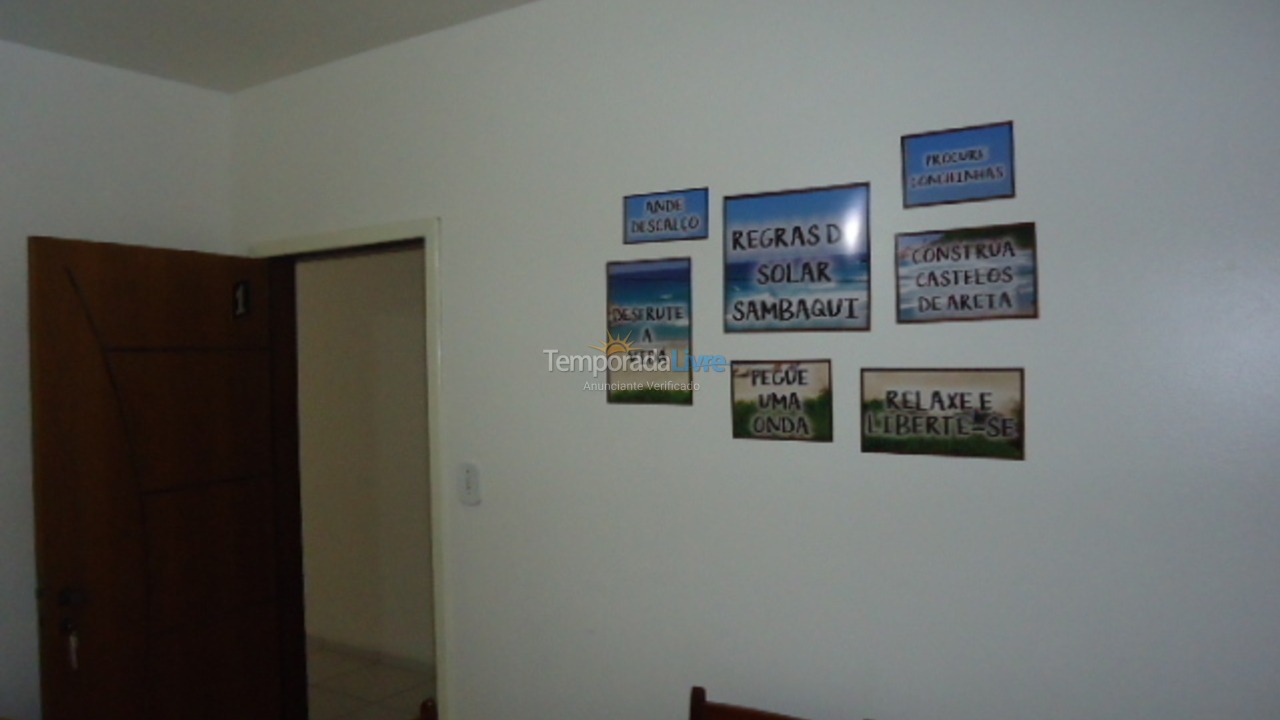 Apartamento para aluguel de temporada em São Francisco do Sul (Prainha)
