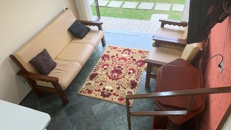 Sala vista da escada