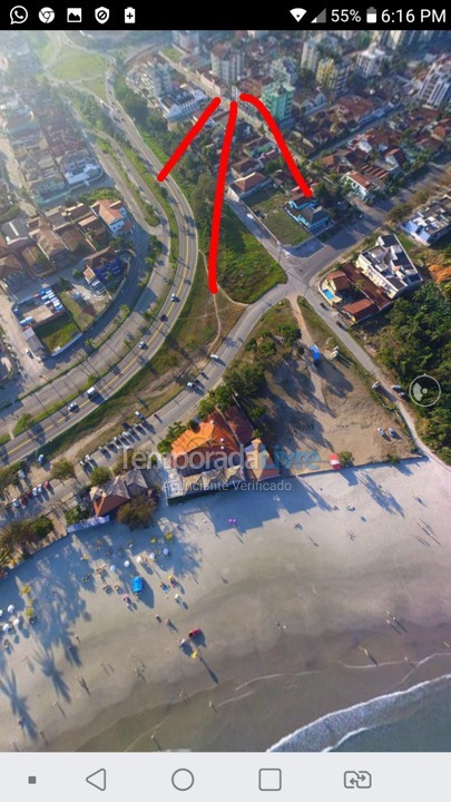 Apartamento para alquiler de vacaciones em Ubatuba (Praia Grande)