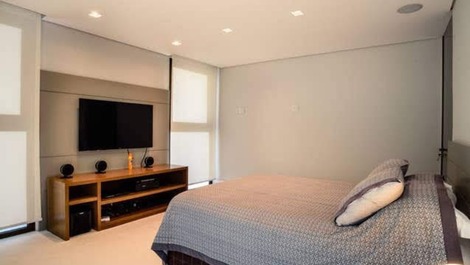 House standing on the sand, luxurious and safe.