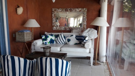 Ocean front at Baleia beach