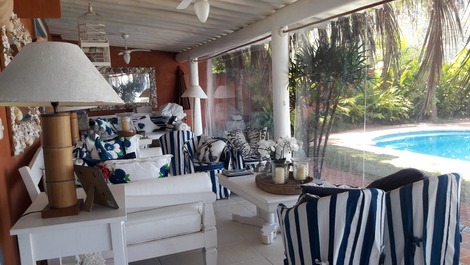 Ocean front at Baleia beach