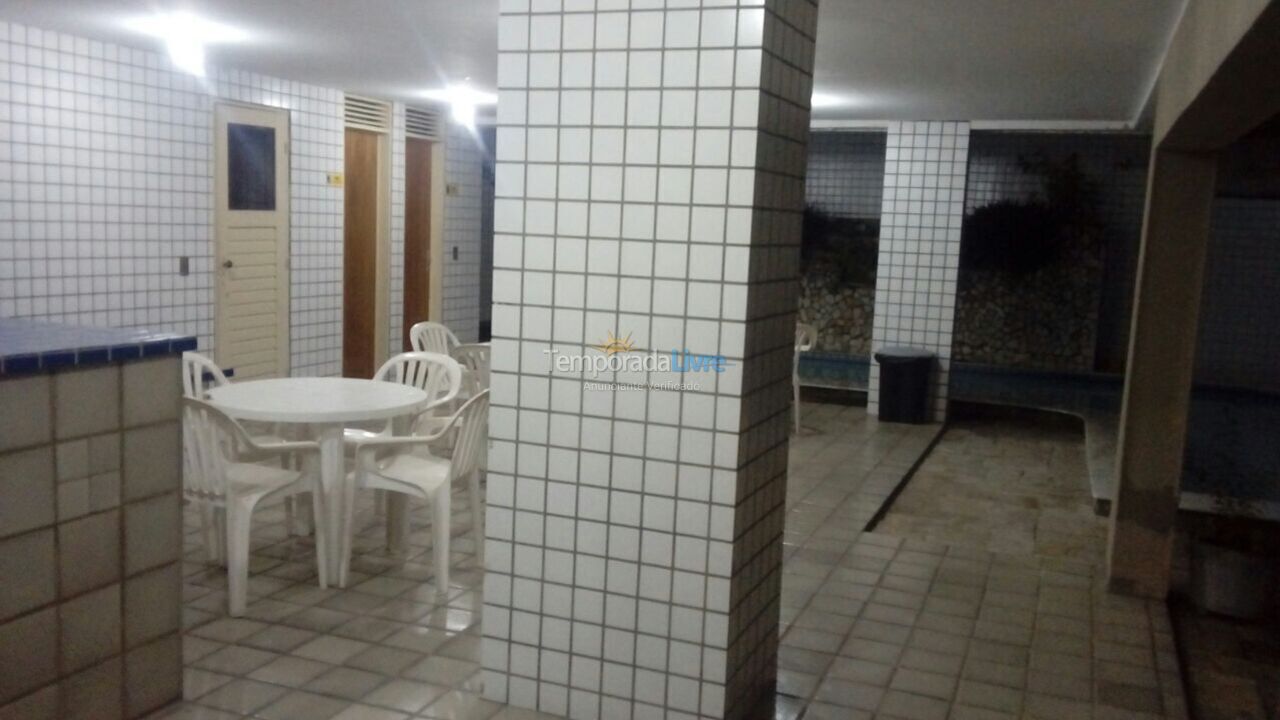 Apartamento para aluguel de temporada em João Pessoa (Cabo Branco)