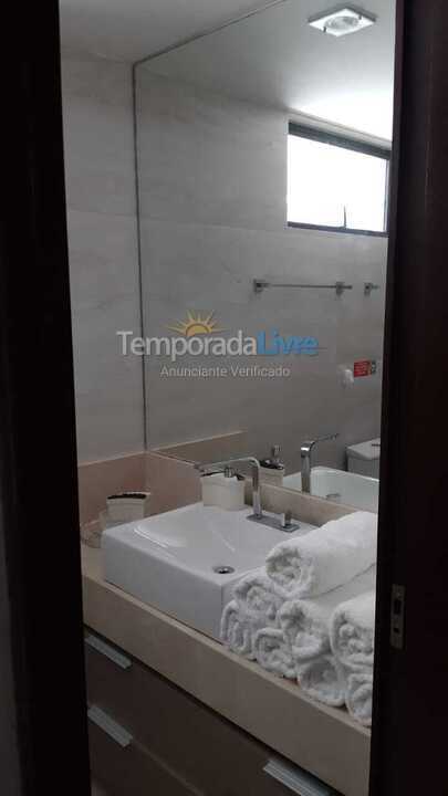 Apartamento para aluguel de temporada em João Pessoa (Cabo Branco)