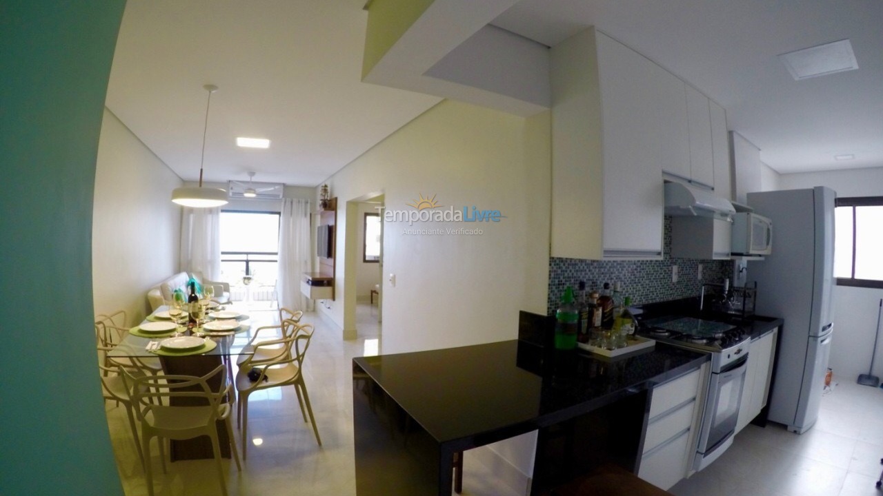 Apartamento para aluguel de temporada em Bertioga (Riviera de São Lourenço)